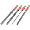 200mm (8'') 4 Piece Second Cut Engineers File Set With Handles thumbnail-0