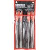 200mm (8'') 4 Piece Second Cut Engineers File Set With Handles thumbnail-2