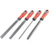 250mm (10'') 4 Piece Second Cut Engineers File Set With Handles thumbnail-0