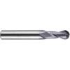 S501 2.50mm Carbide 2 Flute Ball Nosed Short Series Slot Drill - X-Ceed Coated thumbnail-2