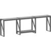 Standard Duty Shelving, 4 Shelves, 455kg Shelf Capacity, 1830mm x 1040mm x 430mm, Grey thumbnail-1