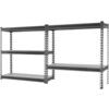 Standard Duty Shelving, 5 Shelves, 380kg Shelf Capacity, 1830mm x 915mm x 460mm, Grey thumbnail-1