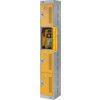 Charging Locker, 4 Compartments, Green, 1800 x 300 x 450mm thumbnail-0
