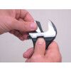 Adjustable Spanner, Steel, 12in./300mm Length, 35mm Jaw Capacity thumbnail-4