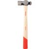 Ball Pein Hammer, 1-1/2lb, Hickory Shaft, Polished Face thumbnail-1