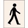 Walking Man, Polyester Film, Stencil, Set of 1 thumbnail-0