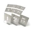 Numbers 0 to 9, Steel, Stencil, 60mm Character Height, Set of 10 thumbnail-0