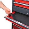 Roller Cabinet, Ultimate, Red/Grey, Steel, 7-Drawers, 844 x 706 x 461mm, 550kg Capacity thumbnail-3