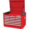 Tool Chest, Industrial Range, Red, Steel, 12-Drawers, 481 x 706 x 461mm, 350kg Capacity thumbnail-0