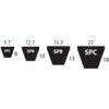 SPA1657 Standard Wrapped Wedge Belts - Section SPA (12.7xmm x 10mm) thumbnail-1