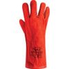 Welders Gauntlet, Red, Leather, Size 10 thumbnail-1