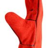 Welders Gauntlet, Red, Leather, Size 10 thumbnail-3