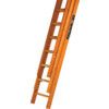 GPT08 2.36m Trade 3-Section Ladder, Push-Up, Timber thumbnail-0
