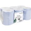 Centrefeed Wiper Roll, Blue, 2 Ply, 375 Sheets, 150m Roll, Pack of 6 Rolls thumbnail-1