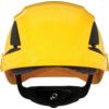 Safety Helmet, Yellow, Secure Fit, Non-Vented thumbnail-2
