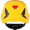 Safety Helmet, Yellow, Secure Fit, Non-Vented thumbnail-3