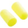 Soft, Disposable Ear Plugs, Uncorded, Not Detectable, Bullet, 36dB, Yellow, Foam, Pk-250 Pairs thumbnail-0