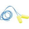 Soft, Disposable Ear Plugs, Corded, Not Detectable, Bullet, 36dB, Yellow, Foam, Pk-200 Pairs thumbnail-0