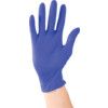 Sonic 100 Disposable Gloves, Blue, Nitrile, 2.2mil Thickness, Powder Free, Size L, Pack of 100 thumbnail-0