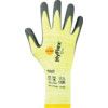 11-423 HyFlex Cut Resistant Gloves, Grey/Yellow, EN388: 2016, 4, X, 3, 2, B, Nitrile Palm, Techcor Liner, Size 9 thumbnail-1