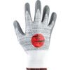 11-425 HyFlex Cut Resistant Gloves, Grey/White, EN388: 2016, 4, X, 4, 3, C, Nitrile Palm, Glass Fibre/Polyamide Liner, Size 7 thumbnail-1