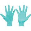 25-101 Microflex NeoTouch Disposable Gloves, Green, Neoprene, 5.1mil Thickness, Powder Free, Size 9.5-10, Pack of 100 thumbnail-0