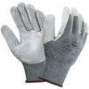 70-765 Vantage Cut Resistant Gloves, Grey/White, EN388: 2016, 4, X, 4, 3, D, Leather Palm, Acrylic/Nylon, Size 10 thumbnail-2