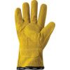 17 Tegera, Heat Resistant Gloves, Yellow, Cowhide, Cotton Liner, Cowhide Coating, 100°C Max. Compatible Temperature, Size 8 thumbnail-2
