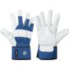 206 Tegera, Cold Resistant Gloves, Blue/Natural, Cotton/Synthetic Fiber Liner, Leather Coating, Size 11 thumbnail-0