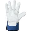 206 Tegera, Cold Resistant Gloves, Blue/Natural, Cotton/Synthetic Fiber Liner, Leather Coating, Size 11 thumbnail-2