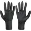TX924 Disposable Gloves, Black, Nitrile, 7.8mil Thickness, Powder Free, Size M, Pack of 100 thumbnail-0