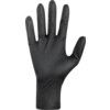 TX924 Disposable Gloves, Black, Nitrile, 7.8mil Thickness, Powder Free, Size M, Pack of 100 thumbnail-3