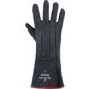 BST8814, Heat Resistant Gloves, Black, Cotton, Cotton Liner, Neoprene Coating, 260°C Max. Compatible Temperature, Size 7 thumbnail-1