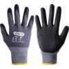 Aria Mechanical Hazard Gloves, Black/Grey, Spandex/Nylon Liner, Nitrile Coating, EN388: 2016, 4, 1, 3, 1, X, Size 10 thumbnail-0