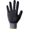 Aria Mechanical Hazard Gloves, Black/Grey, Spandex/Nylon Liner, Nitrile Coating, EN388: 2016, 4, 1, 3, 1, X, Size 10 thumbnail-2