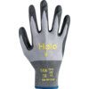 Cut Resistant Gloves, 18 Gauge Cut B, Size 8, Black & Grey, Nitrile Foam Palm, EN388: 2016 thumbnail-1