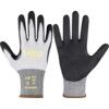 Cut Resistant Gloves, 18 Gauge Cut F, Size 10, Black & Grey, Nitrile Palm, EN388: 2016 thumbnail-0