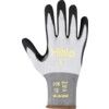Cut Resistant Gloves, 18 Gauge Cut F, Size 10, Black & Grey, Nitrile Palm, EN388: 2016 thumbnail-1