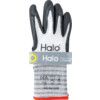 Mechanical Hazard Gloves, Black/White, Recycled Polyester/Spandex Liner, Nitrile Coating, EN388: 2016, 4, 1, 2, 1, X, Size 11 thumbnail-0
