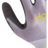 Mechanical Hazard Gloves, Grey/Black, Nylon/Spandex Liner, Sandy Nitrile Coating, EN388: 2016, 4, 1, 2, 1, X, Size 9 thumbnail-4
