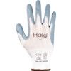 Mechanical Hazard Gloves, Grey/White, Nylon Liner, Nitrile Coating, EN388: 2016, 3, 1, 3, 2, X, Size 9 thumbnail-1