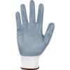 Mechanical Hazard Gloves, Grey/White, Nylon Liner, Nitrile Coating, EN388: 2016, 3, 1, 3, 2, X, Size 9 thumbnail-2