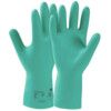 Camatril 730, General Handling Gloves, Green, Nitrile, Cotton Flocked Liner, Size 11 thumbnail-0