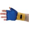 714-20, Impact Gloves, Blue/Yellow, Polycotton, Leather Coating, EN388: 2003, 3, 2, 3, 1, Size L thumbnail-1