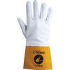 ABA/200 Ultima, Welding Gloves, White/Yellow, Leather, Size 10 thumbnail-1
