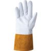ABA/200 Ultima, Welding Gloves, White/Yellow, Leather, Size 10 thumbnail-2