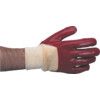 General Handling Gloves, Red/Natural, PVC Coating, Size 8 thumbnail-0