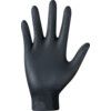 Bodyguard 897 Disposable Gloves, Black, Nitrile, 3.1mil Thickness, Powder Free, Size S, Pack of 100 thumbnail-2