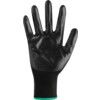 A320 Dexti-Grip™, General Handling Gloves, Black, Nitrile Coating, Phylon Liner, Size M thumbnail-2