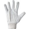 General Handling Gloves, White, Uncoated Coating, Cotton Liner, Size 9 thumbnail-2